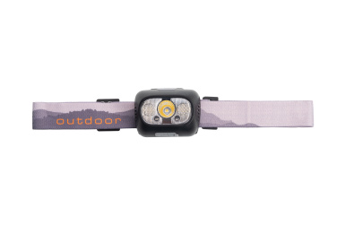 Logo trade business gift photo of: Head lamp HERLEN Schwarzwolf